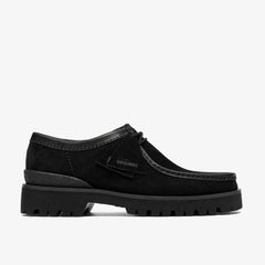 Black Combination Suede
