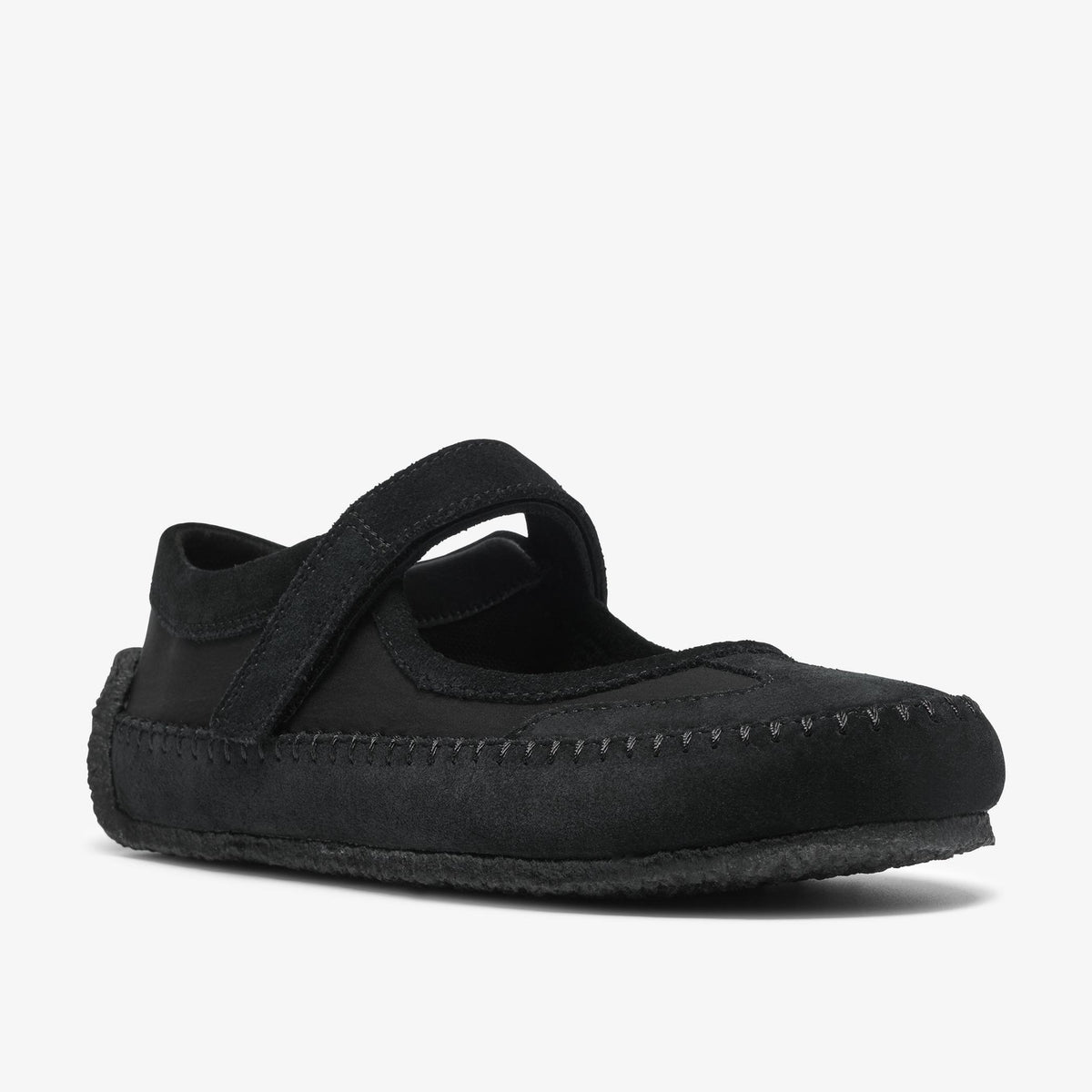 Tor Low Bar Black Combination Suede - US 3649