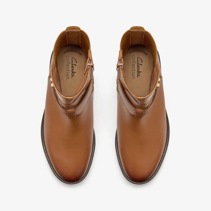 Maye Beth Dark Tan Leather - US 3086
