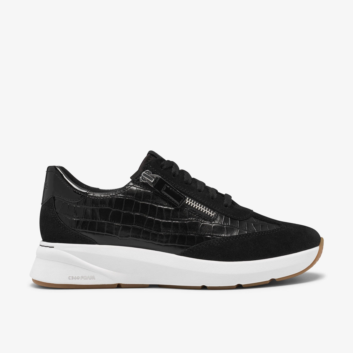 Code Run Black Leather - US 0756