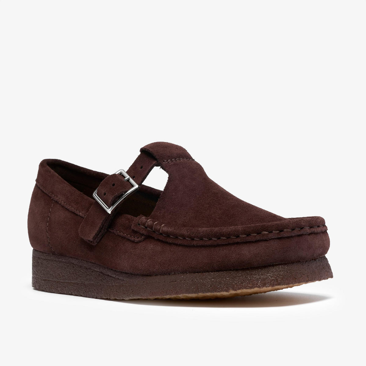 Wallabee T-Bar Chocolate Suede - US 8849